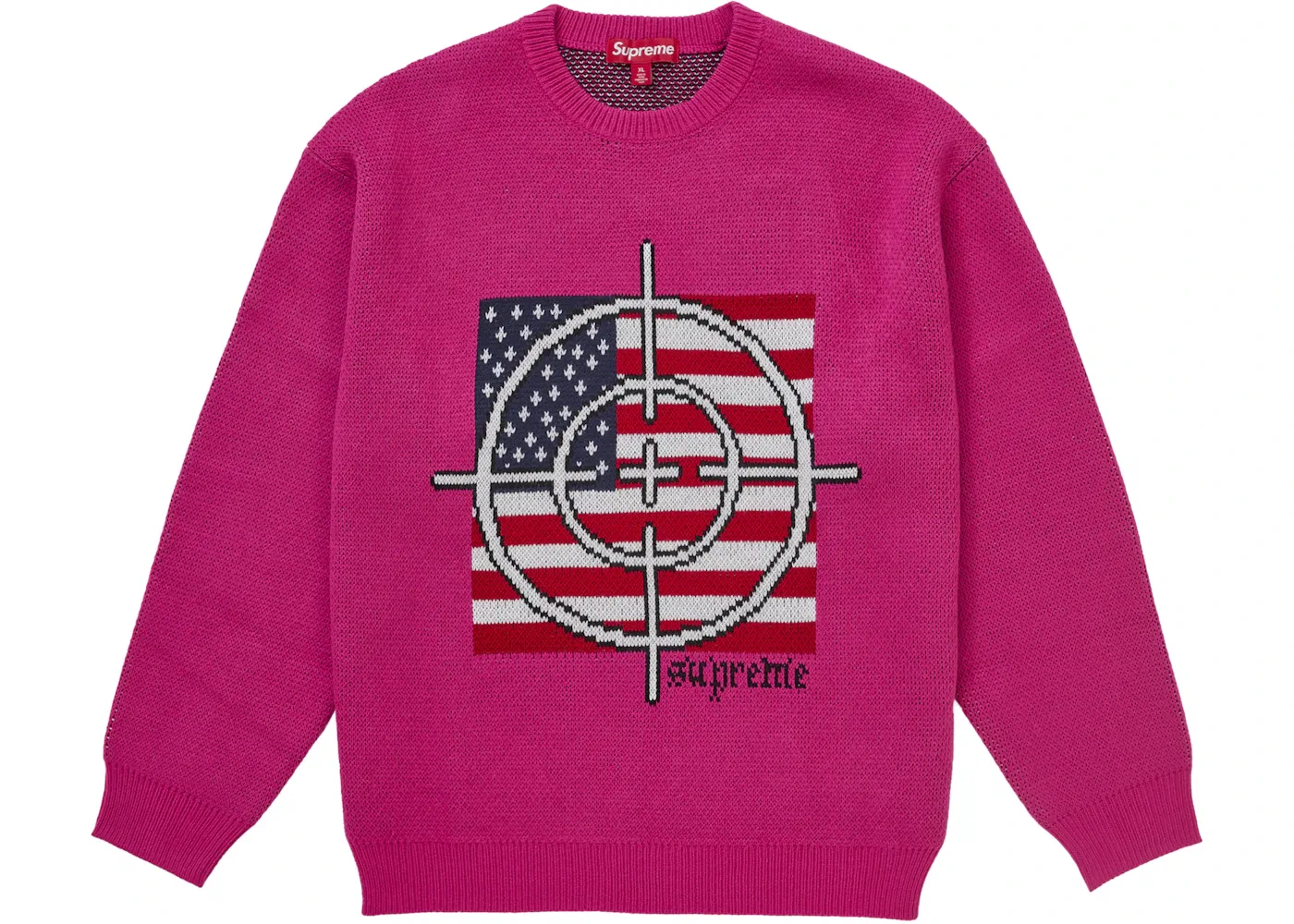 Мужской свитер с длинным рукавом Supreme, Pink