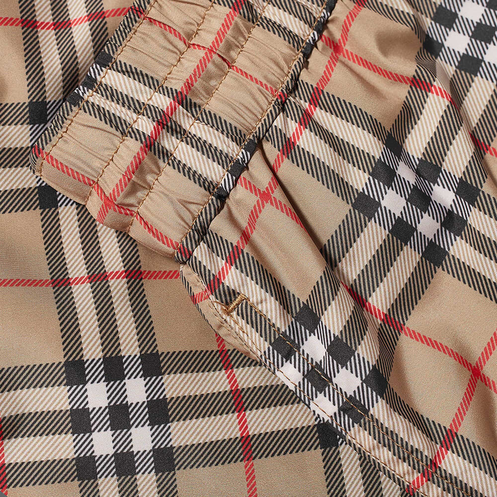 

Классические шорты для плавания в клетку Guildes Burberry