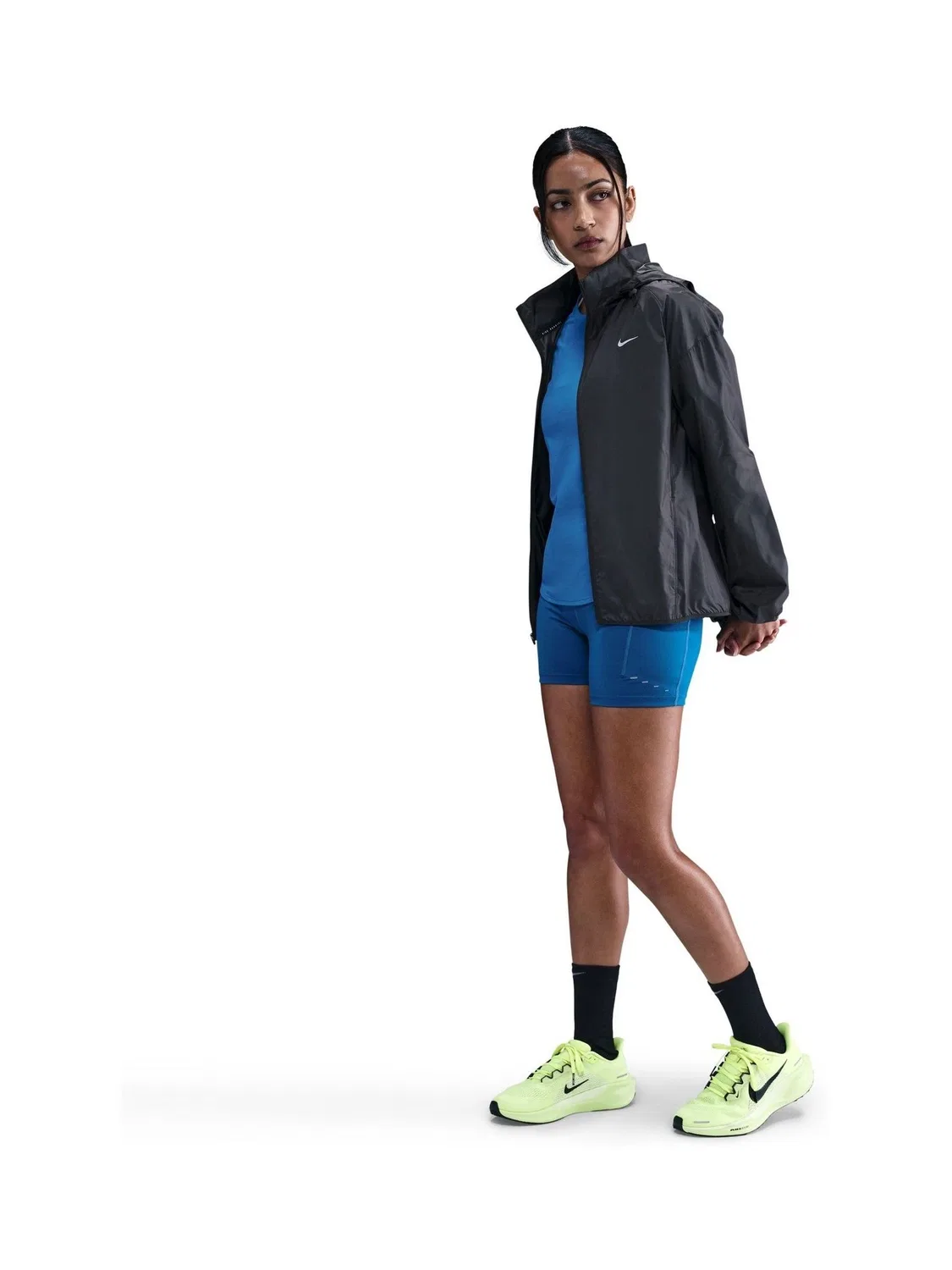 Черная беговая куртка Nike Tempo Repel