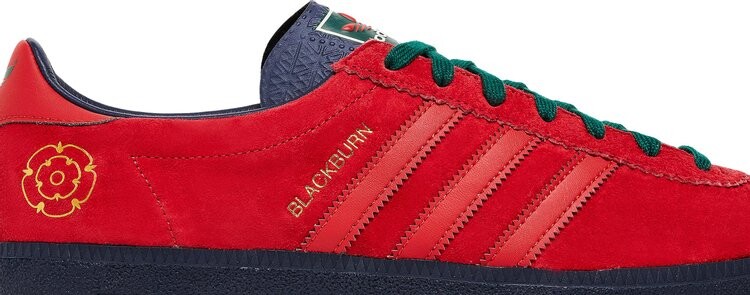 Кроссовки Adidas Blackburn Ewood 'Red Rose of Lancashire', красный — фото 3