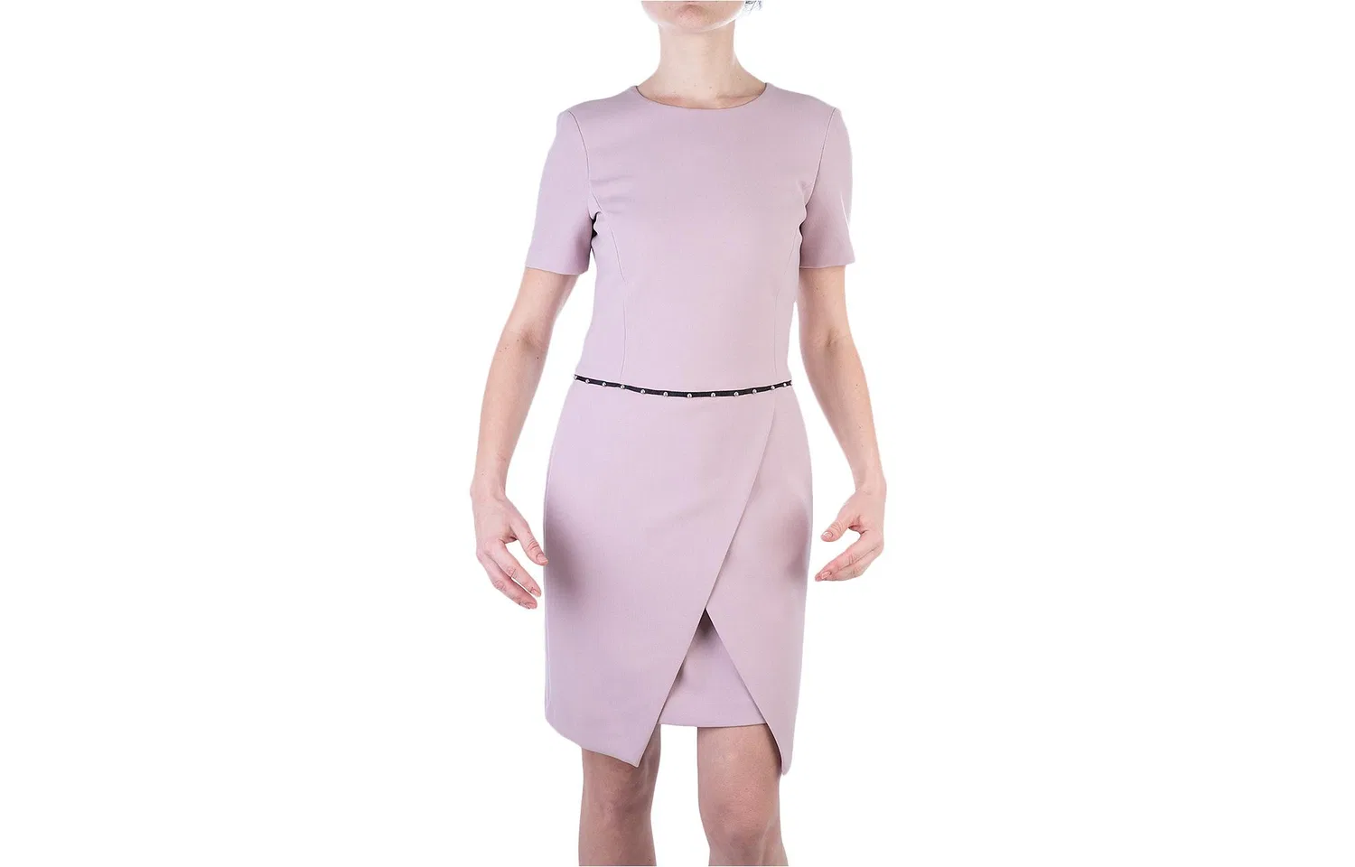 Женское платье с коротким рукавом EMPORIO ARMANI, Pink