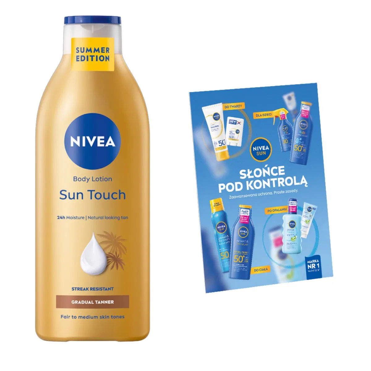Бальзам для тела бронзирующий 400 мл Nivea, Sun Touch