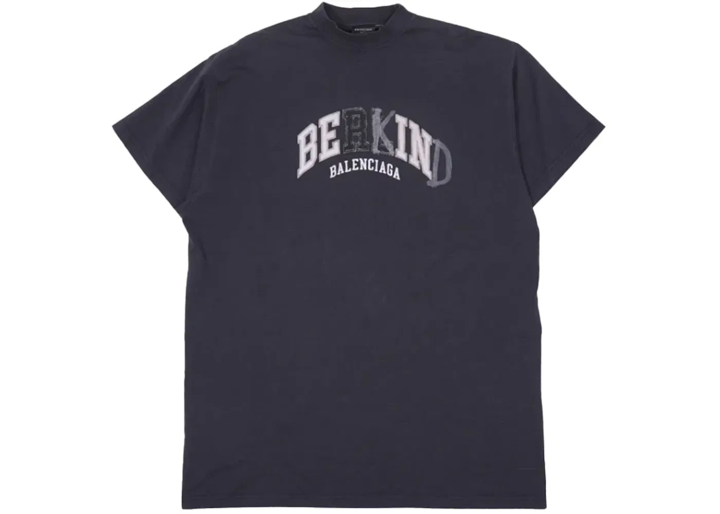 Мужская футболка с принтом Be Kind Balenciaga, Black