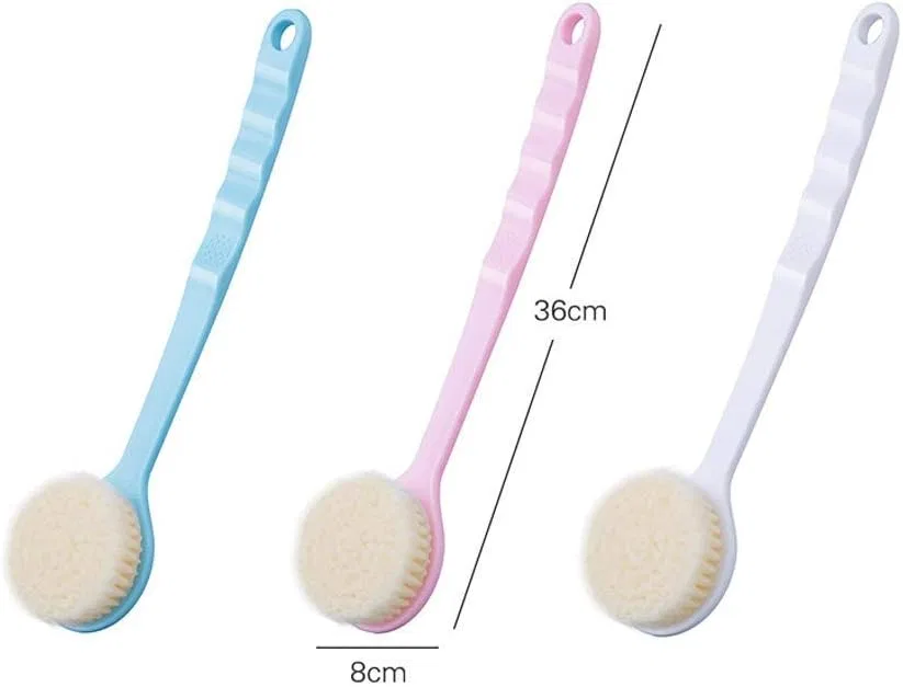 Щетка для душа Body Brush WYRKYP, 36x8 см, Blue — фото 2