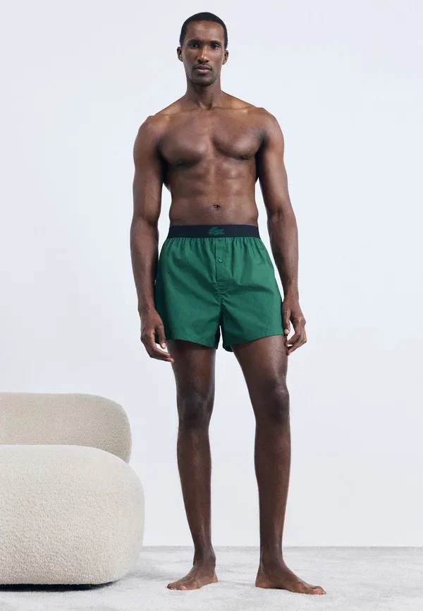 Боксеры Lacoste, хлопок, принт, зеленый