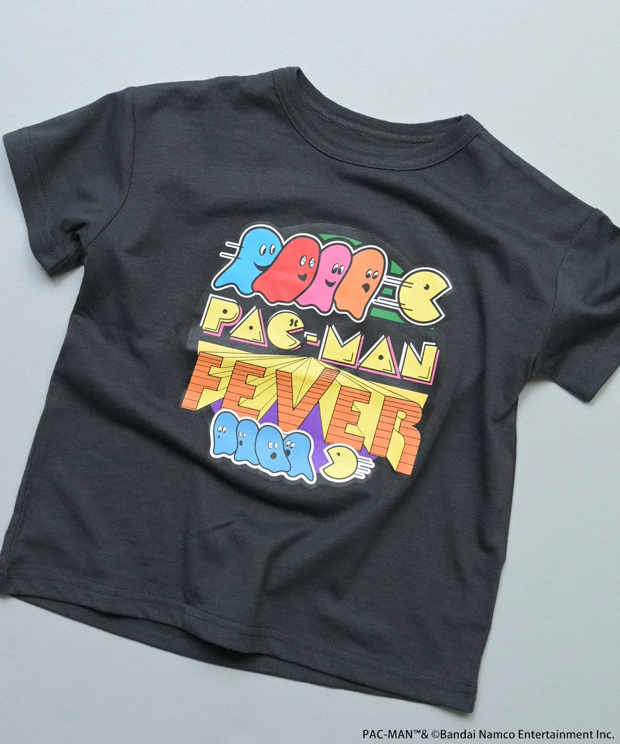 Детская футболка с принтом PAC-MAN FEVER MARKEY'S, Charcoal