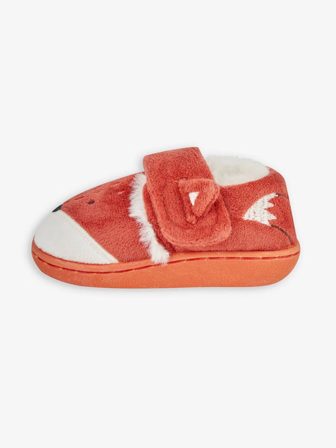 Тапочки Rust Fox Slipper Shoes Jojo Maman Bébé, рыжий — фото 4