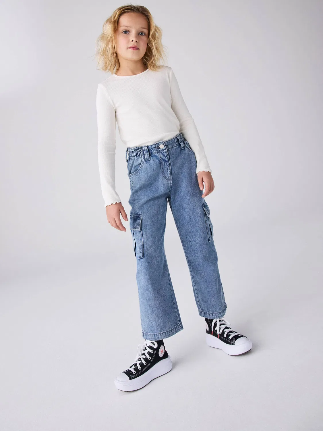 Кроссовки высокие платформа Converse Move, черный — фото 4
