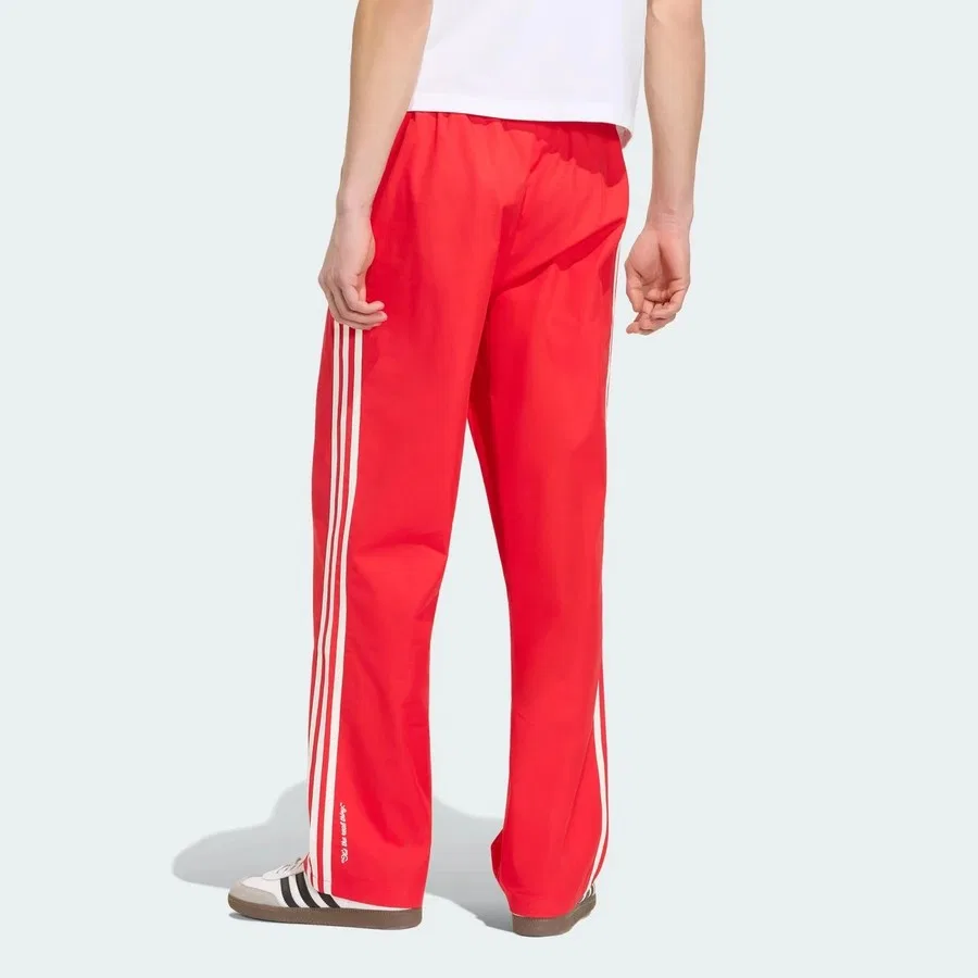Спортивные брюки с шнурком, модель Classic Sport Firebird, adidas, Красный — фото 2