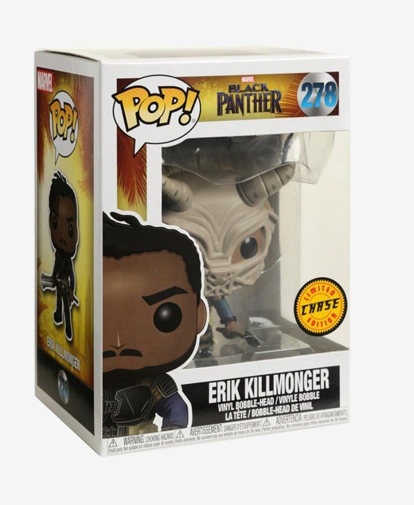 

Фигурка Funko Pop! Marvel Black Panther Erik Killmonger Chase Variant Figure