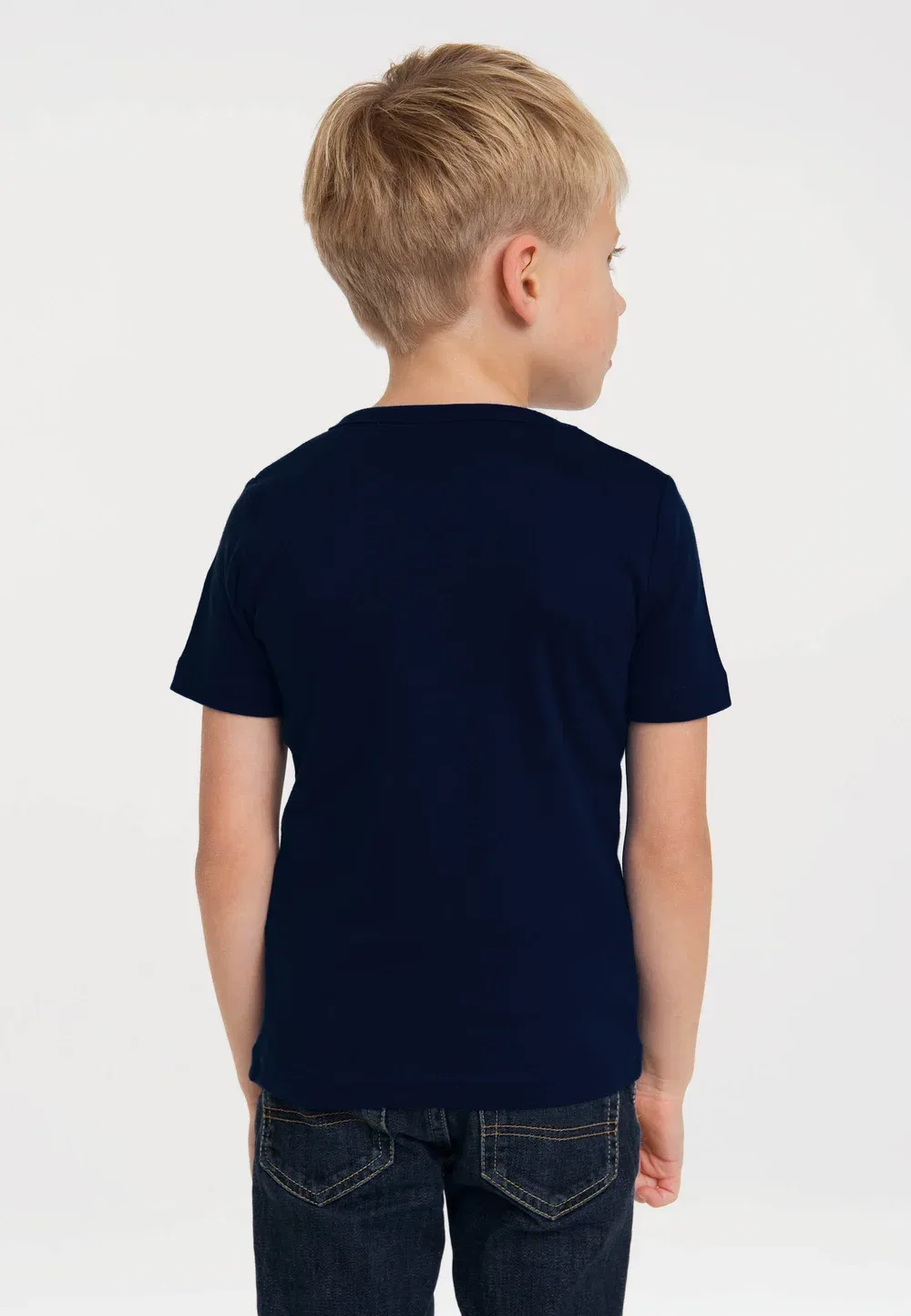 Футболка с принтом Die sendung mit der maus - ente Logoshirt, Dunkelblau — фото 3