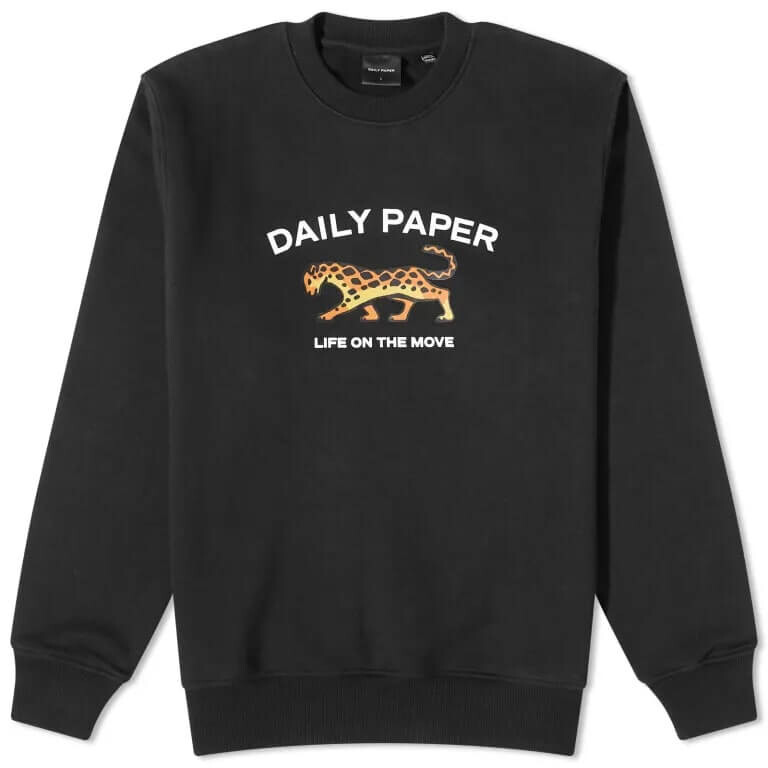 

Свитшот Daily Paper Radama Tiger, черный