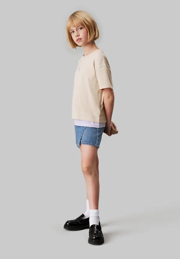Детская юбка Calvin Klein Jeans, синий — фото 4
