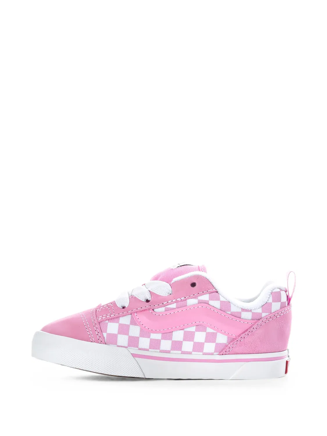 Кеды Knu Skool Checkerboard Vans Kids, розовый