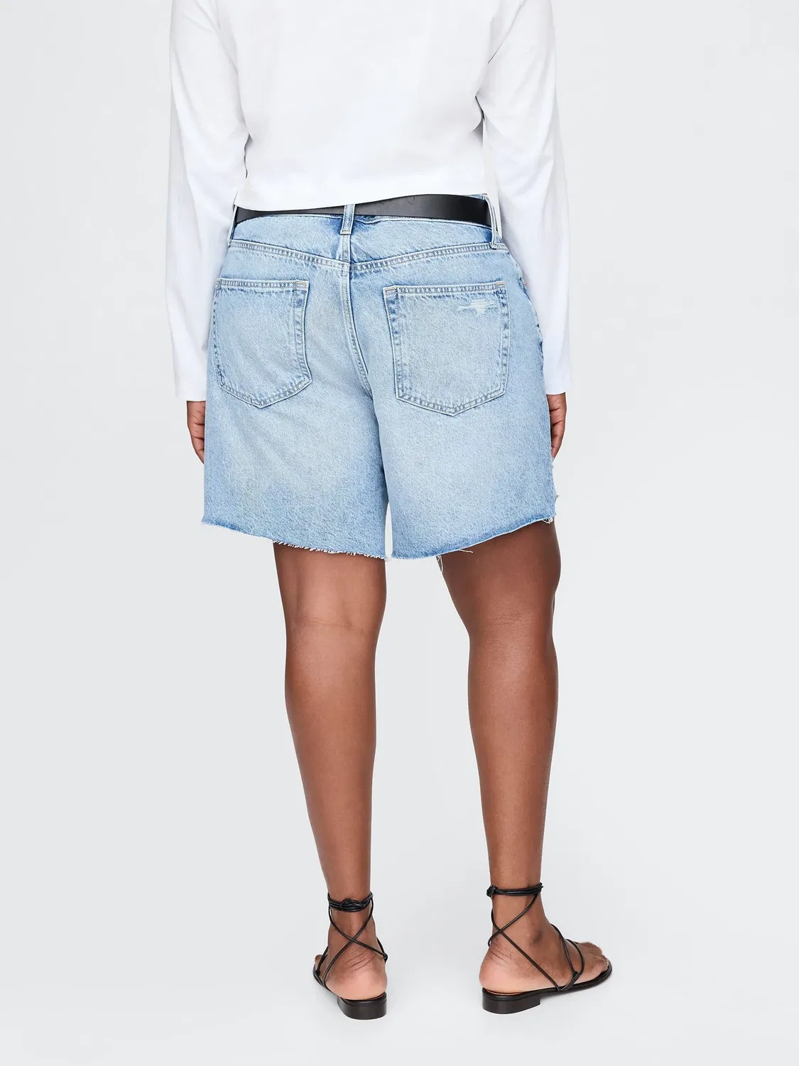 Шорты джинсовые свободные '90s Loose Gap, Medium wash — фото 3