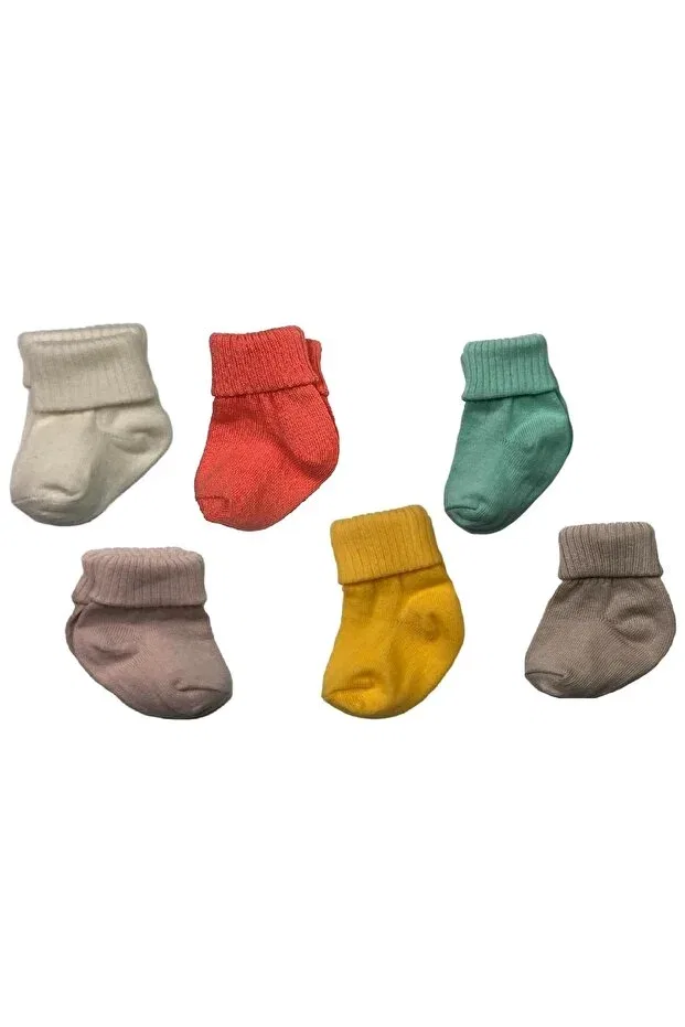 Детские носки с длинным манжетом Basics Neocotton, Ecru