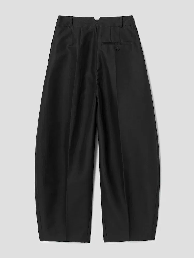 Широкие брюки Ovalo JACQUEMUS, Black — фото 2