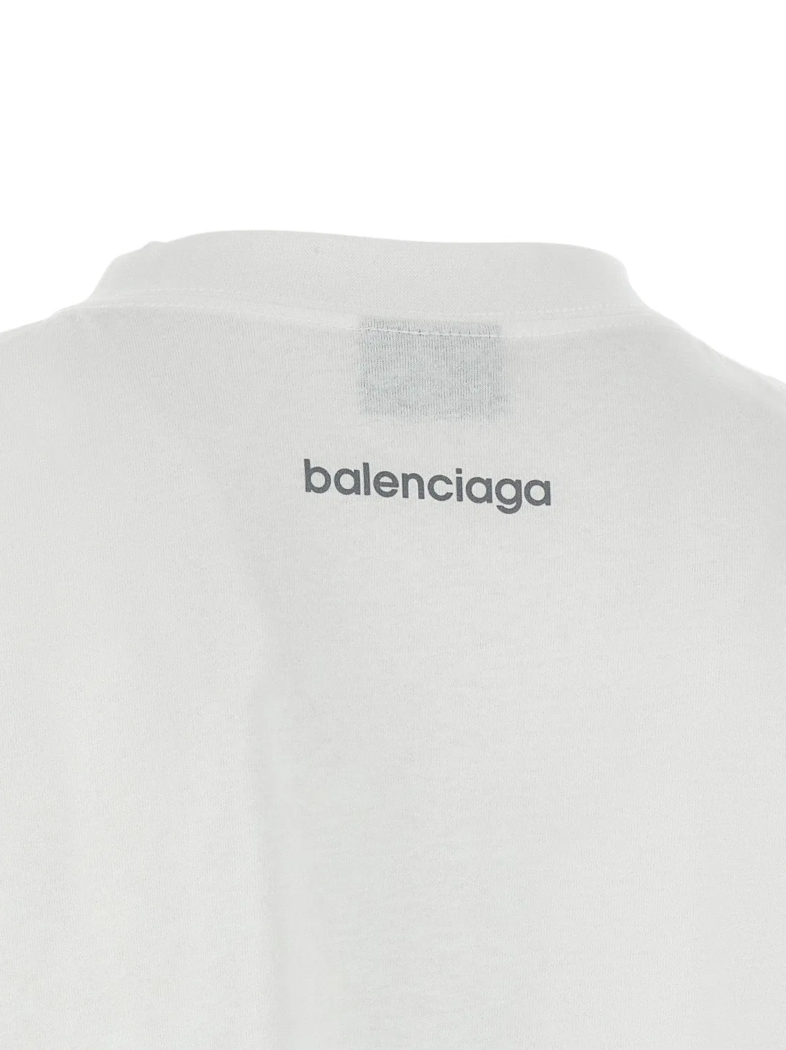 Футболка "Тела" Balenciaga, белый — фото 4