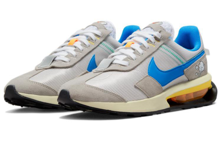 Кроссовки Nike Air Max, светло-серый/синий — фото 3