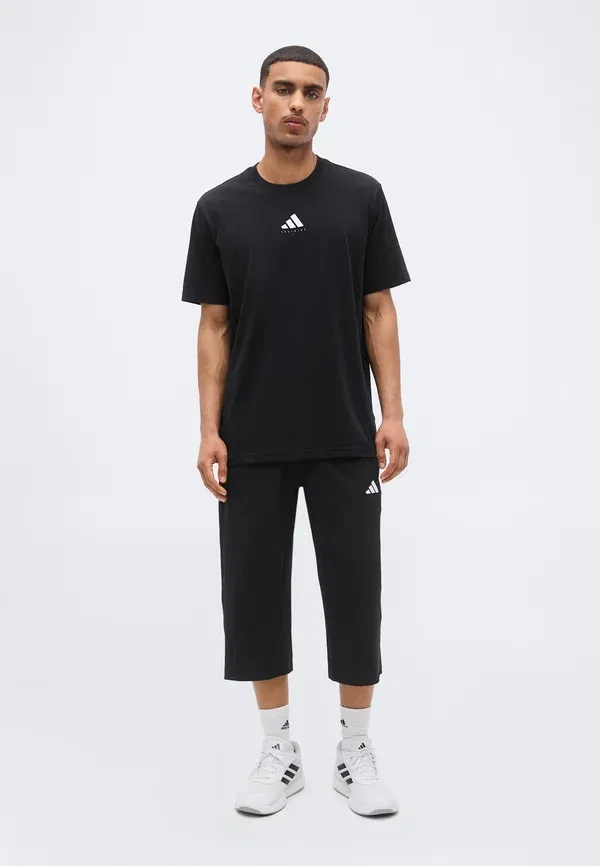 Спортивные брюки 3/4, необходимые для тренировок Adidas Performance, черный — фото 2
