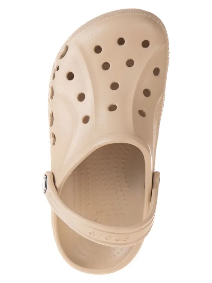 Сабо Baya Crocs, бежевый — фото 4