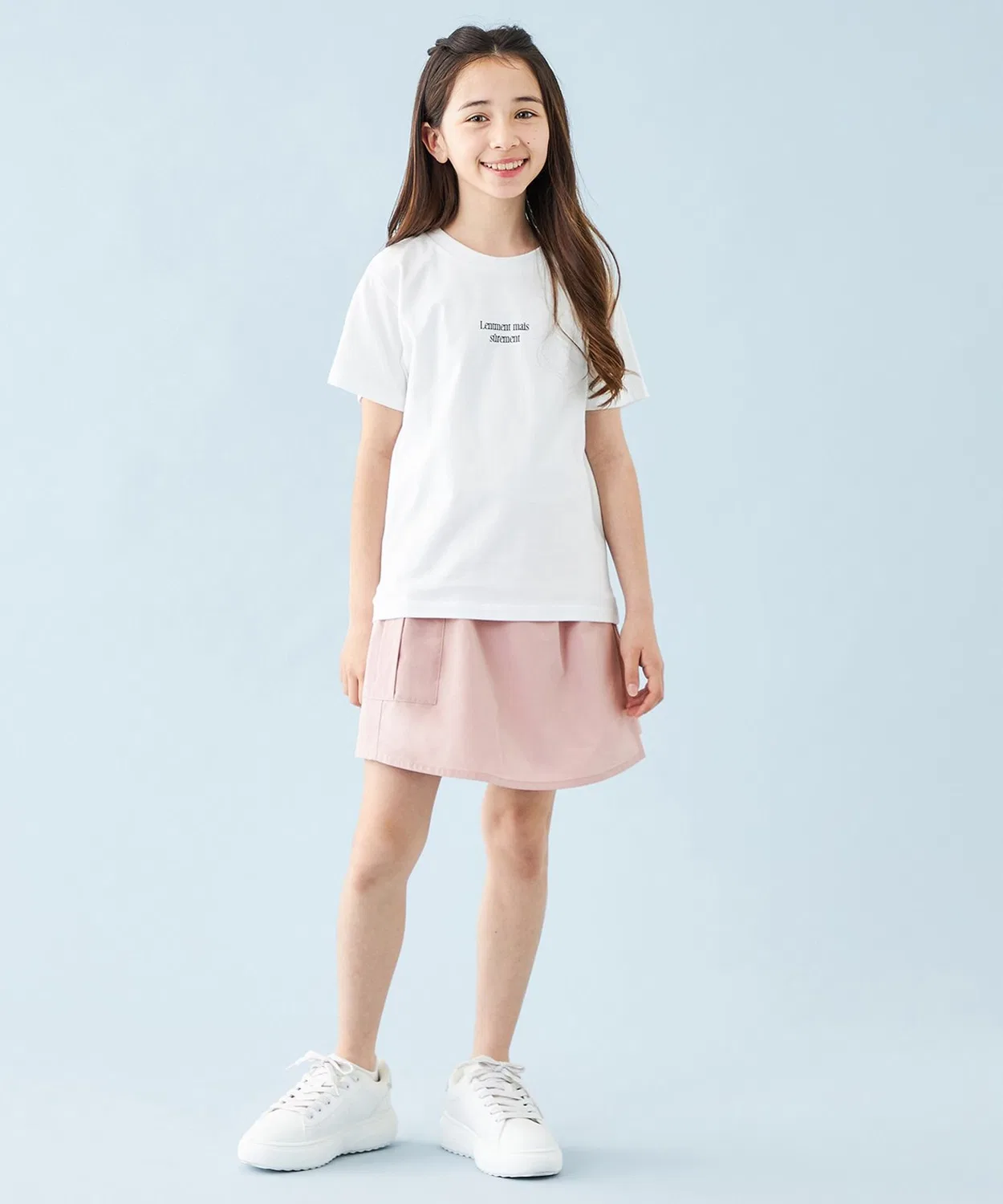 Детская юбка-штаны с водоотталкивающей пропиткой FINE MOVE Wrap Skort UNFILO, Pink