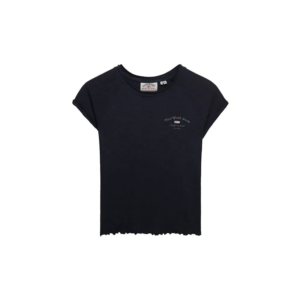 Футболка с коротким рукавом Athletic Essential Slub Graphic Superdry, черный — фото 3