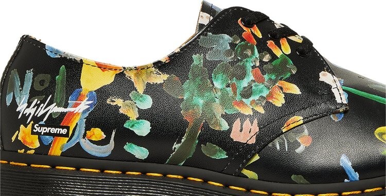 Ботинки Dr. Martens x Supreme x Yohji Yamamoto низкие с принтом — фото 2