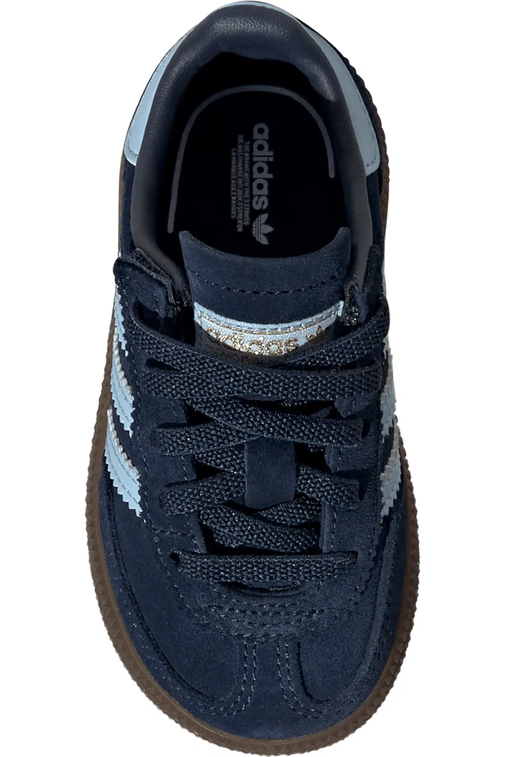 Кроссовки детские для гандбола Handball Spezial adidas, Navy/Clear Sky/Gum — фото 4