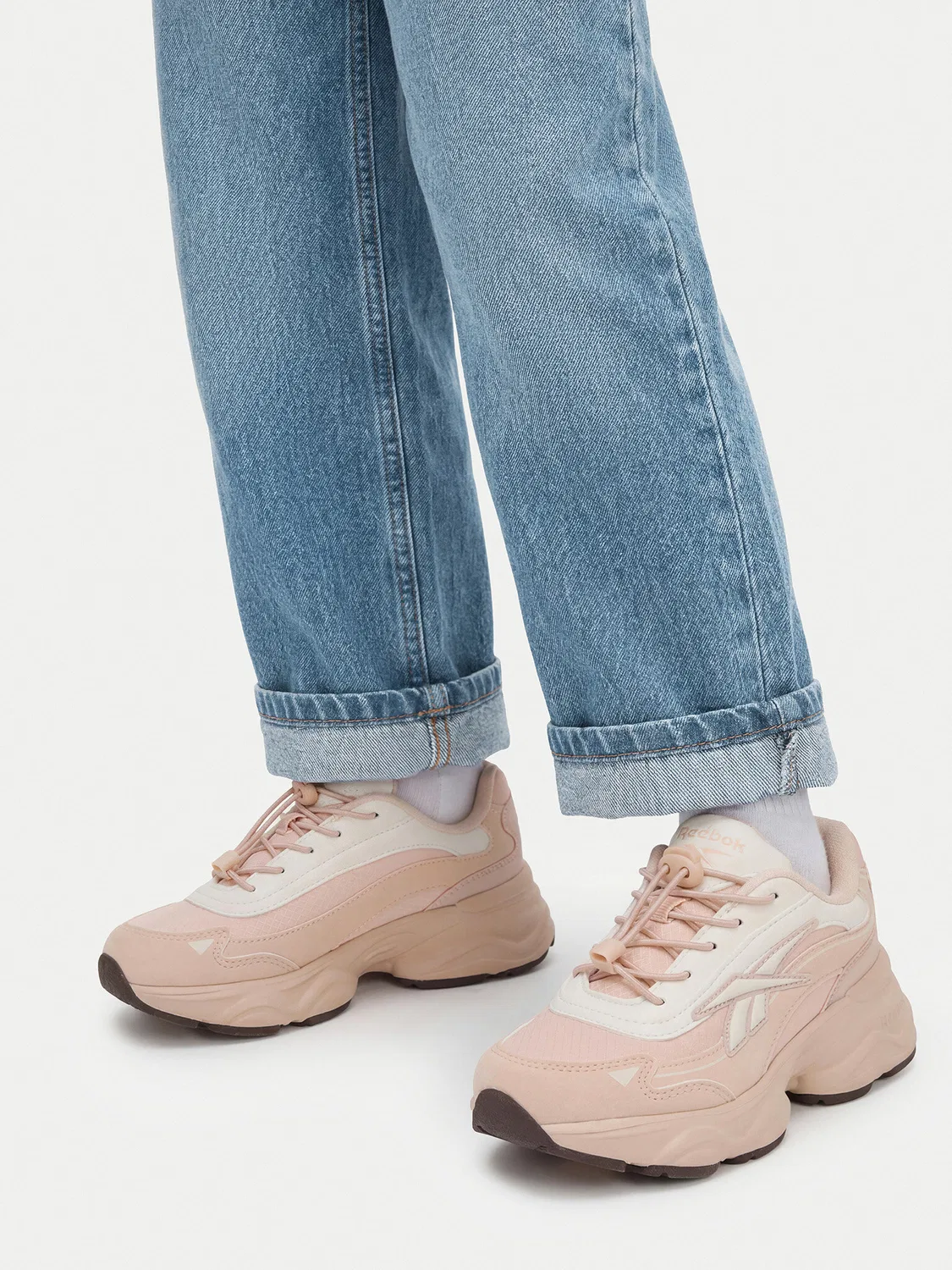 Кроссовки для мальчика Reebok, светло-розовый