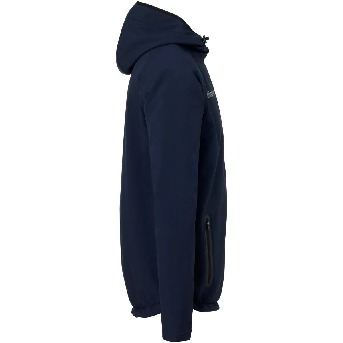 Детская софтшелл-куртка с капюшоном Uhlsport Essential, Blau Navyblau — фото 4