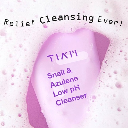 Гель для умывания Tia'm — Tiam Snail & Azulene Low pH Cleanser Foaming Face Wash & Gentle Cleansing — фото 3
