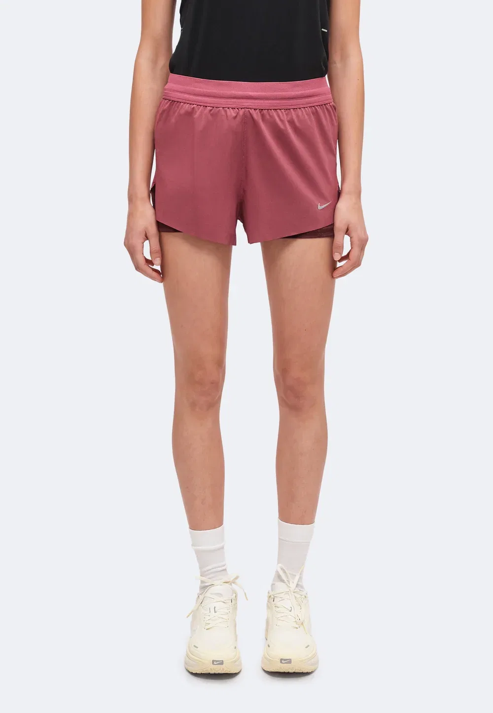 Swift - шорты 2-в-1 Nike Performance, Pink Smoke/Mystic Dates