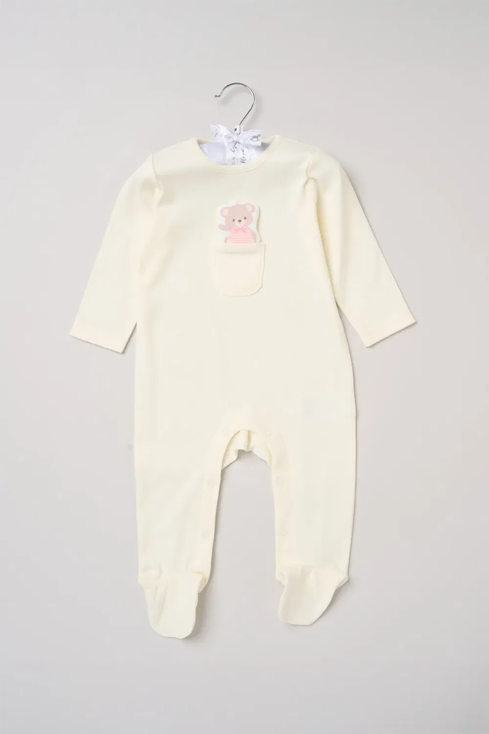 Детский слип для новорожденных с аппликацией Rock A Bye Baby, Cream