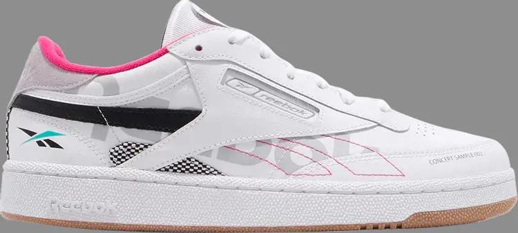 

Кроссовки club c 85 ati 90s 'white' Reebok, белый