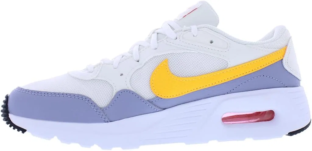 Детские кроссовки для мальчиков Air Max Sc Nike, Sail/Laser Orange/Indigo Haze — фото 3