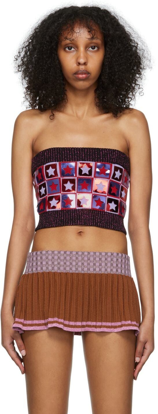 

Эксклюзивная красная майка SSENSE из мериносовой шерсти ANDREJ GRONAU