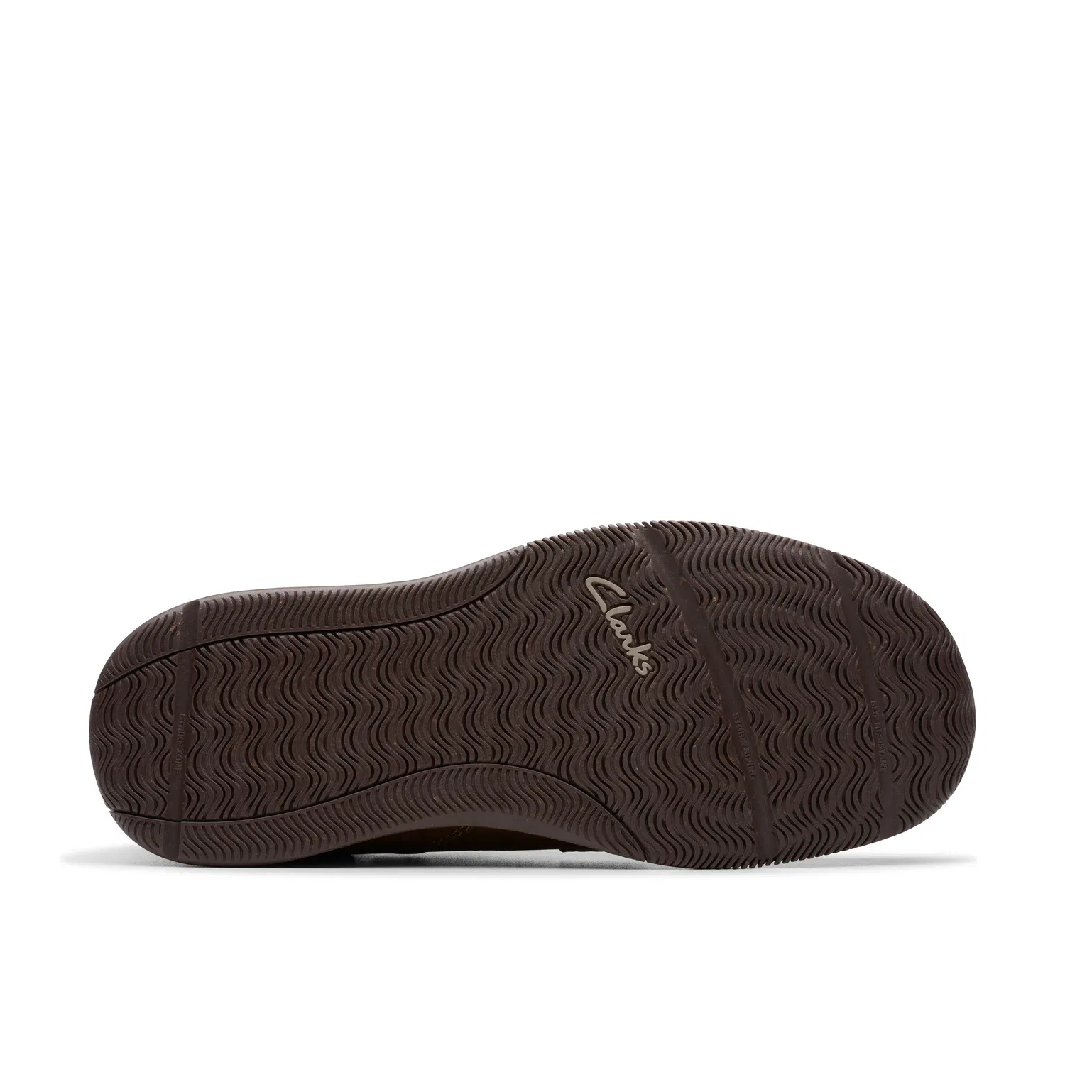 Повседневные ботинки на шнуровке Clarks из кожи, коричневый — фото 3