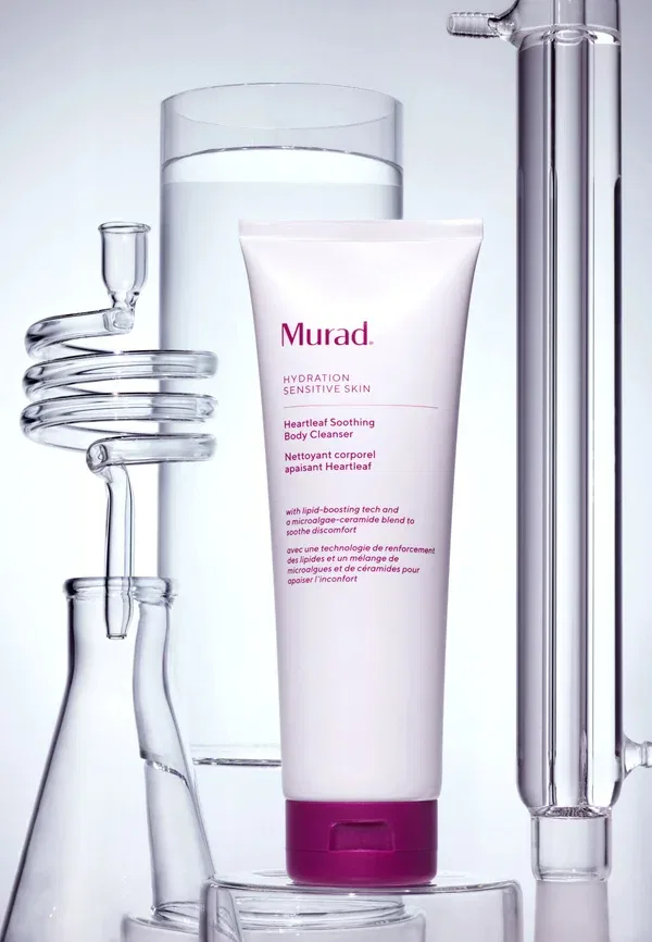 Очищающее масло для тела с экстрактом сердцелистника Heartleaf soothing body cleanser Murad 250 мл — фото 4