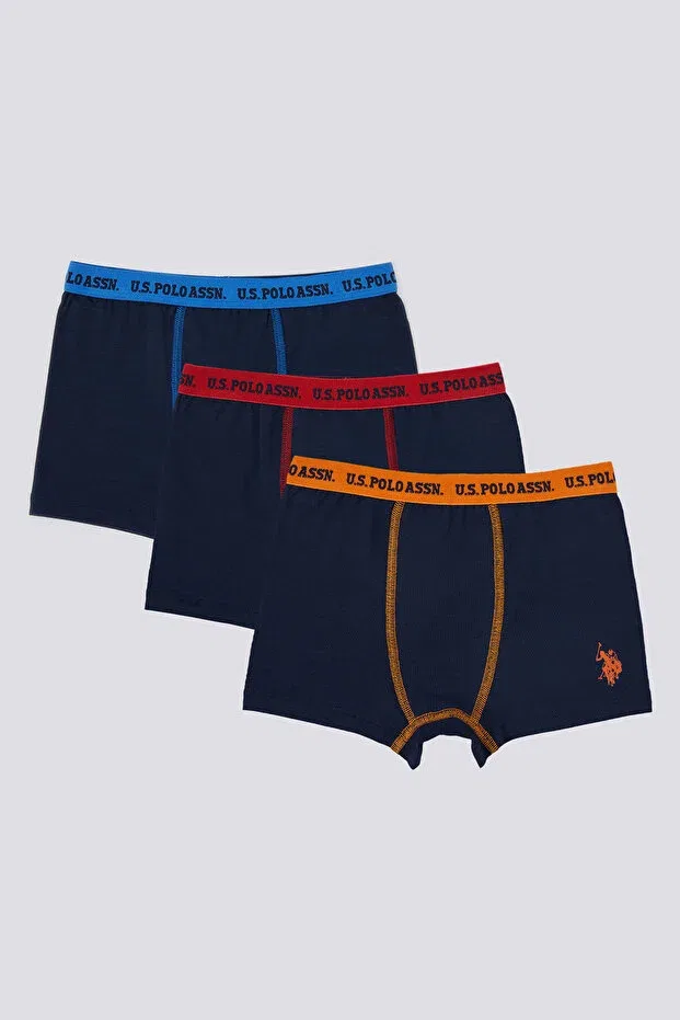 Детские боксеры для мальчиков хлопковые U.S. Polo Assn., Navy