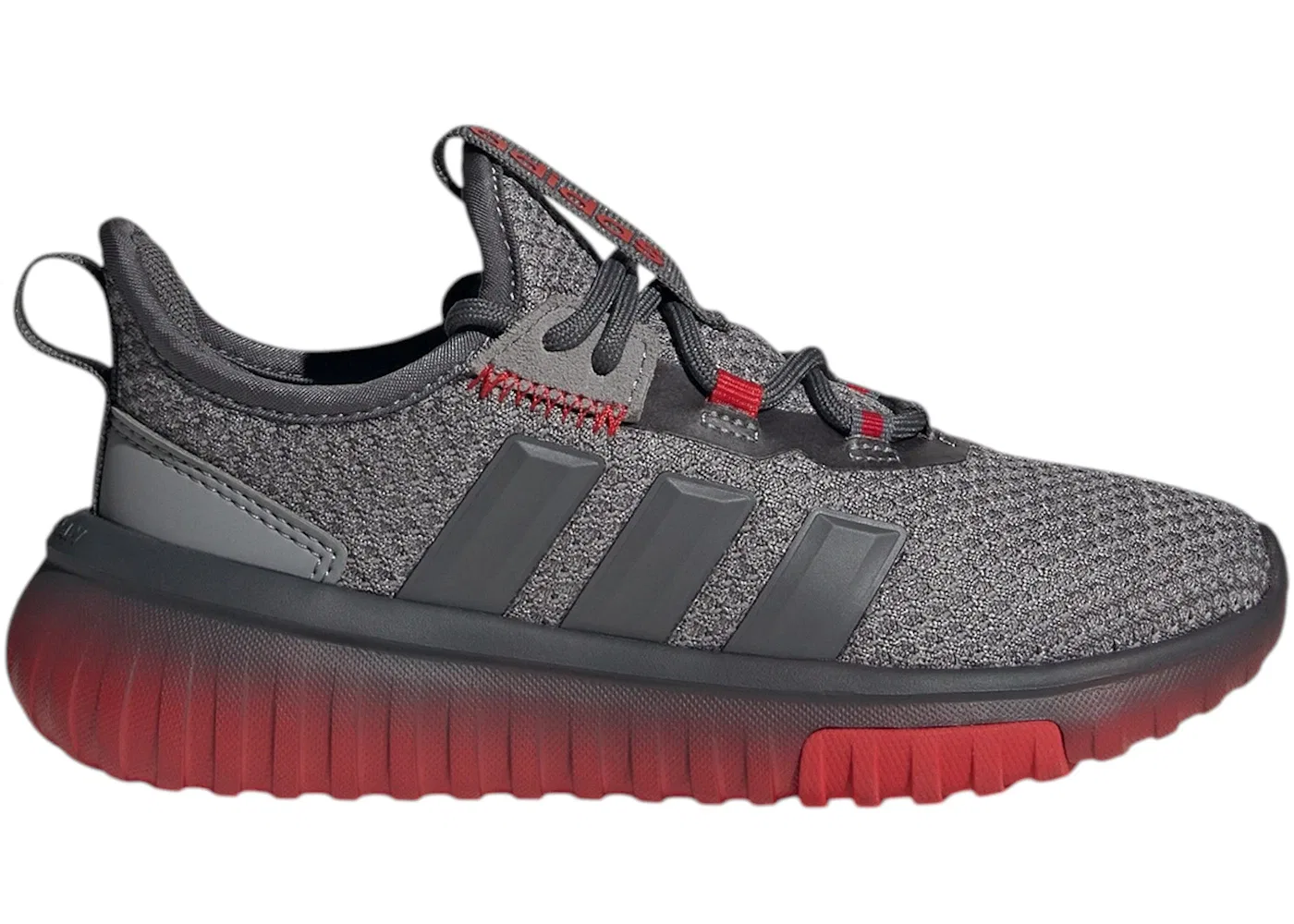 Детские кроссовки Lifestyle Adidas Kaptir 4.0, Grey Five/Grey Five/Better Scarlet