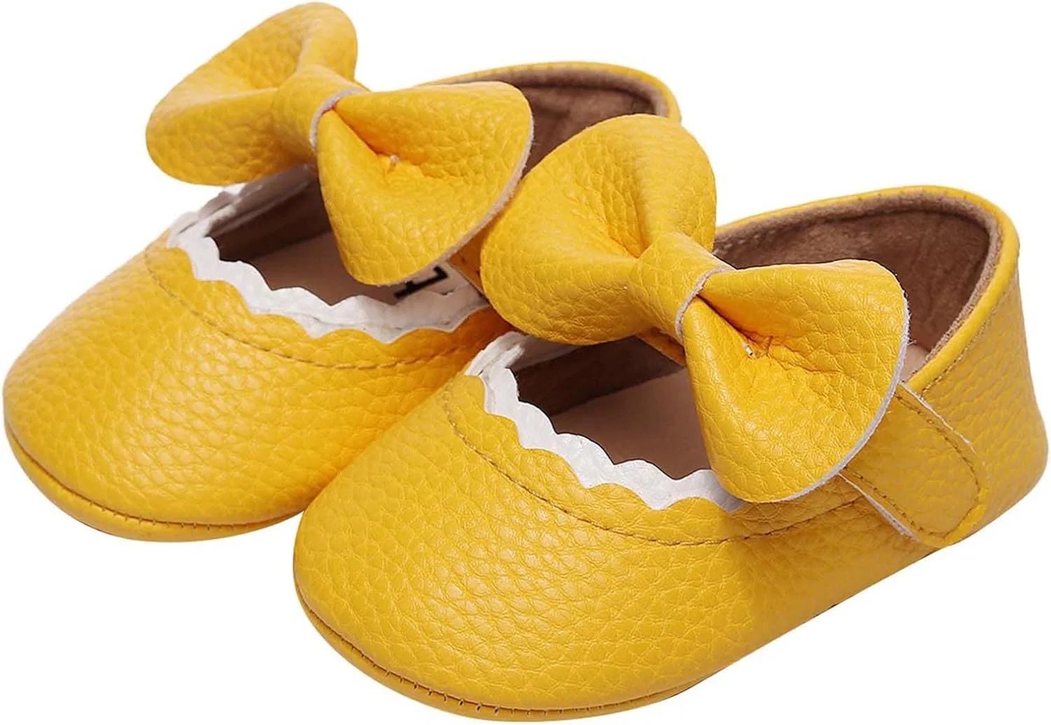 Детские кроссовки для девочек с рюшами и бантом High Tops, Yellow