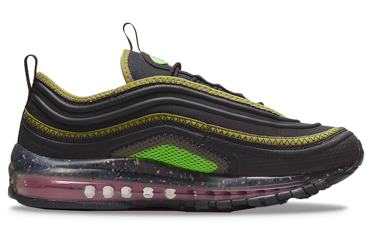 Кроссовки Nike Air Max 97, черный/розовый — фото 2