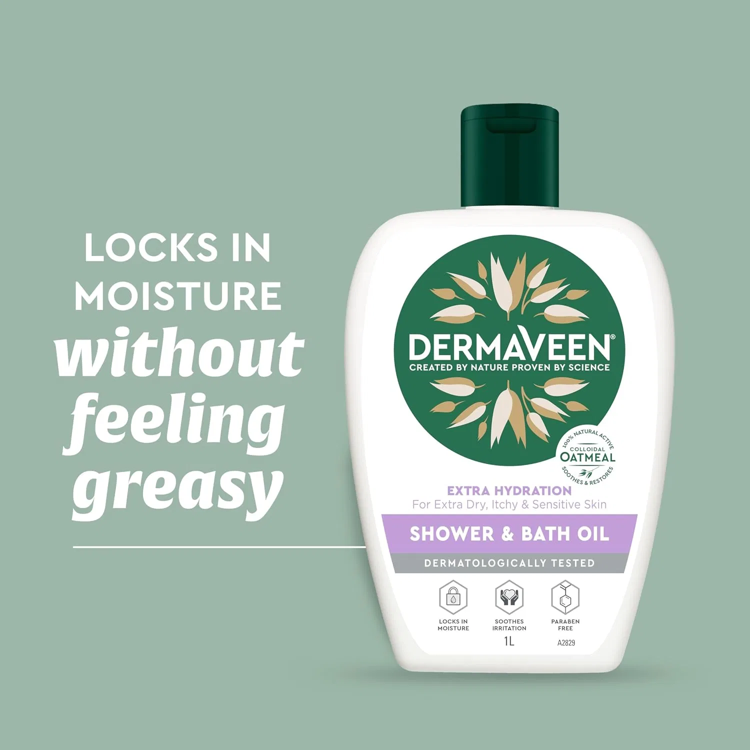 Масло для душа и ванны DermaVeen Extra Gentle, 1 л — фото 4