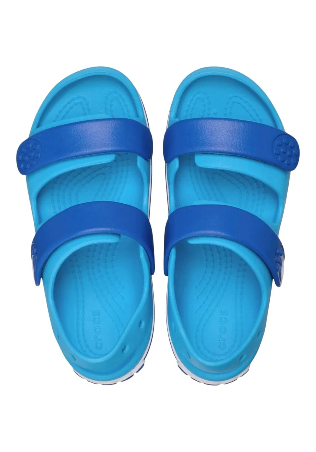 Детские сандалии для мальчиков Crocs, Цвет Hellblau — фото 4