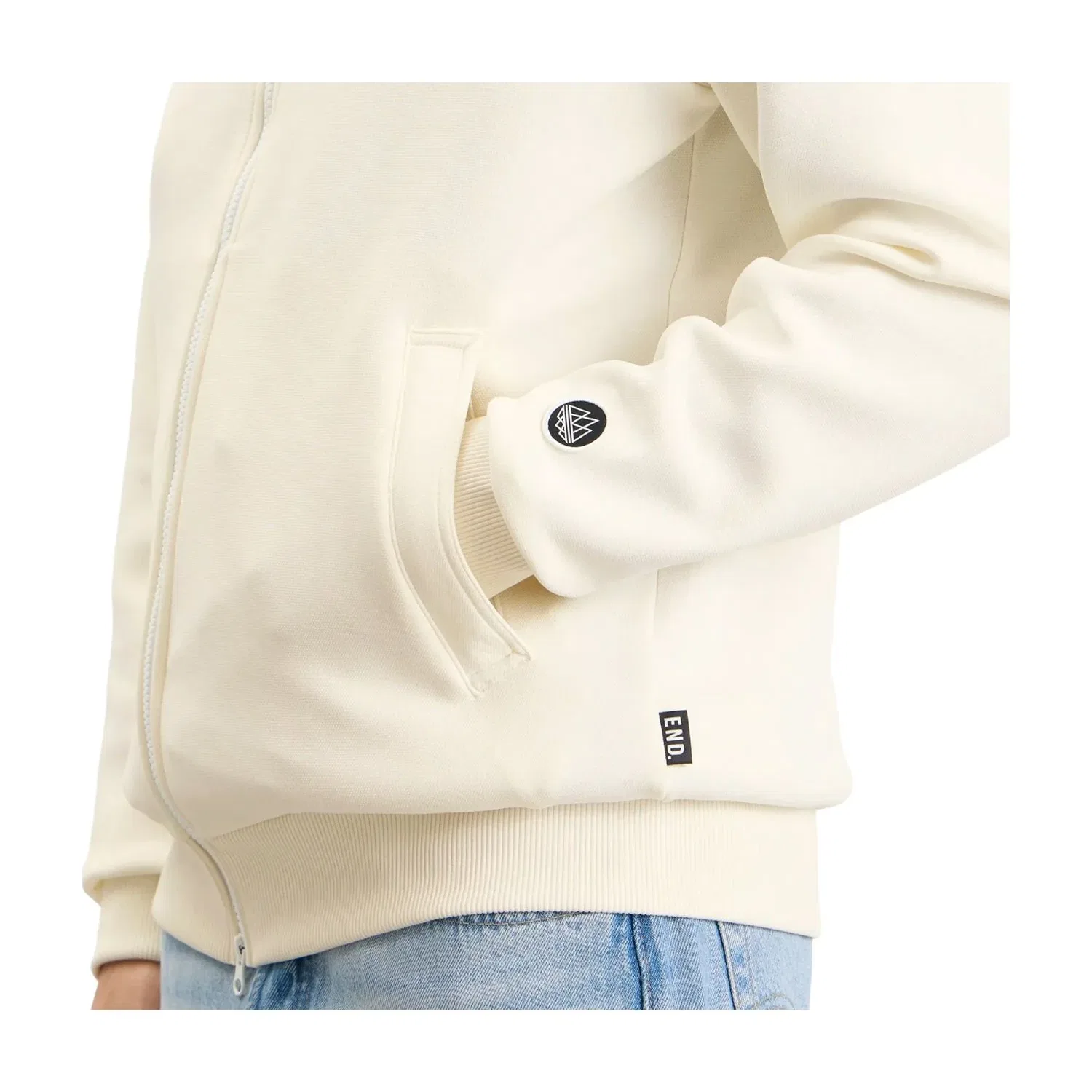 Мужская куртка End. Angelzarke SPZL Track Top 'Neutrals' adidas, Neutrals — фото 4