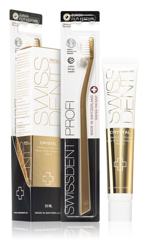 

Набор для ухода за зубами Swissdent Crystal Combo Pack