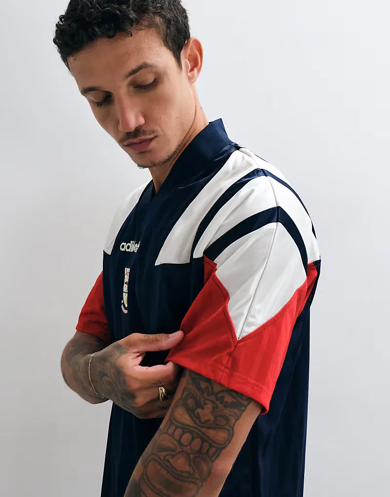 Футболка Adidas Arsenal 26/27 EQT сине-красный — фото 3