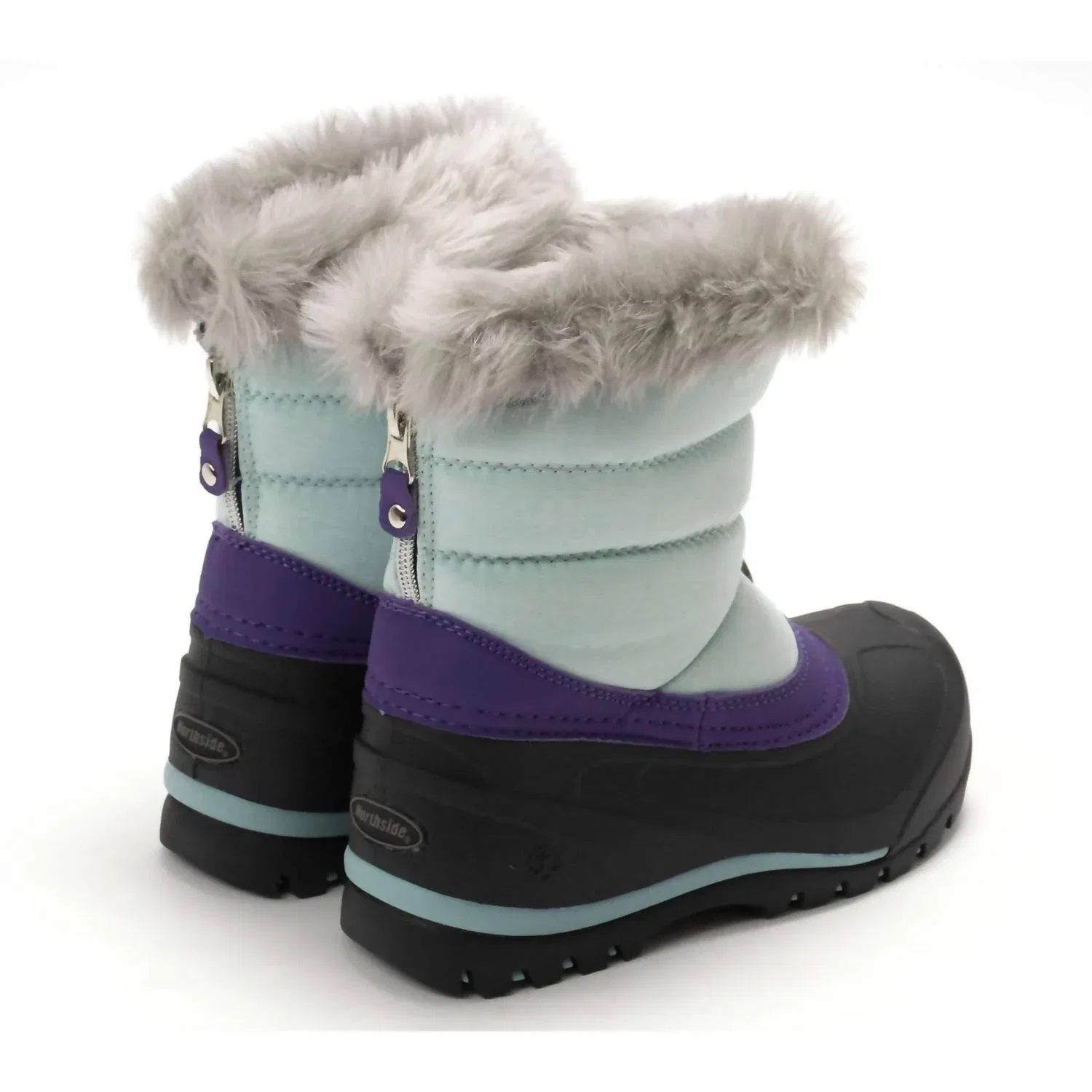 Детские зимние ботинки для девочек на молнии утепленные Ainsley Lightweight Winter Boots Northside, фиолетовый — фото 3