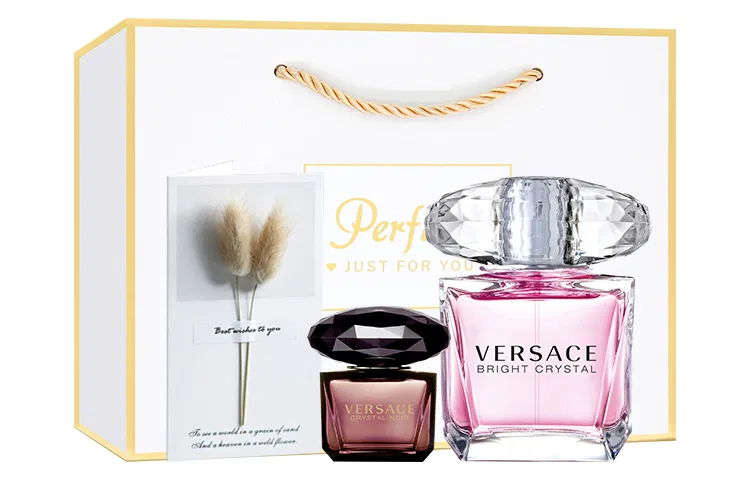 Женский парфюмерный набор VERSACE Pink Diamond Crystal и Star Night, 50 мл + 5 мл, VERSACE, Pink Diamond Crystal — фото 2